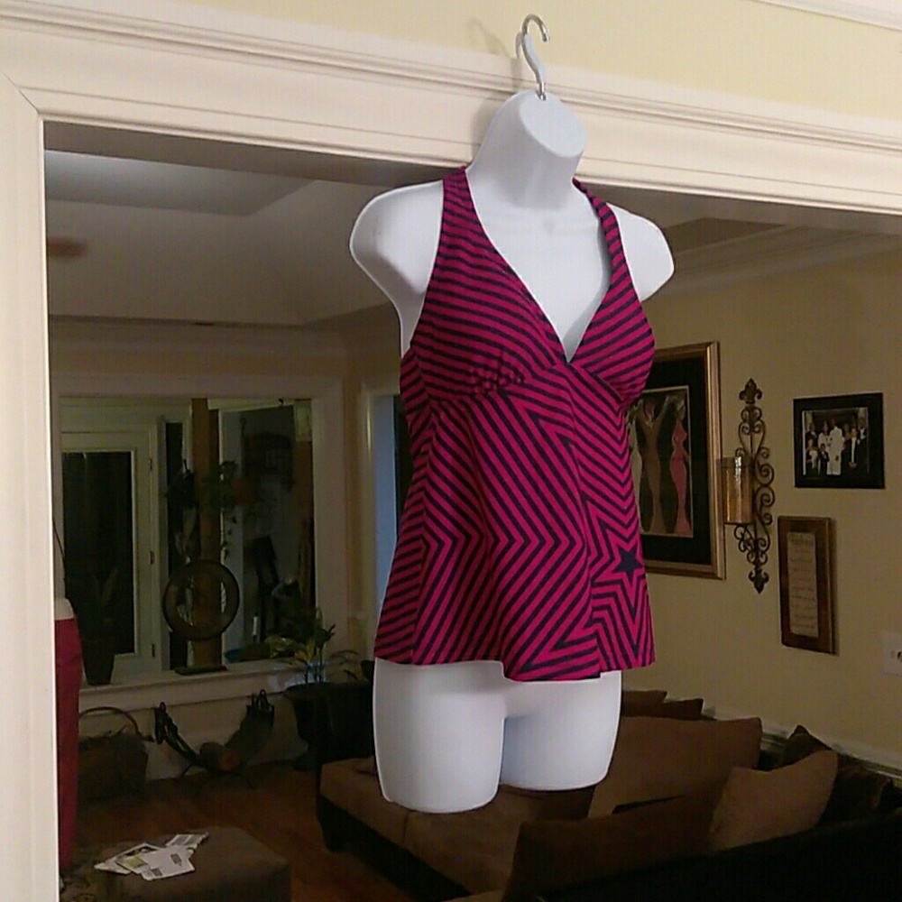 Converse one start ladies halter top or bakini top